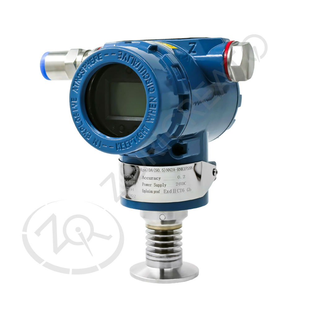 PT30MS-GP 型卫生型卡盘单晶硅高精度智能压力变送器